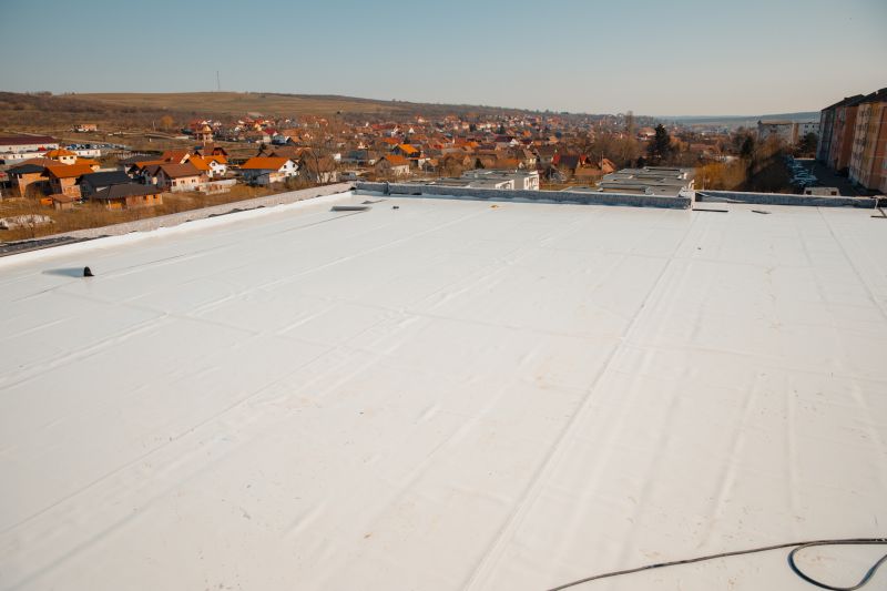 Waterproofing Membrane on a Residential Roof